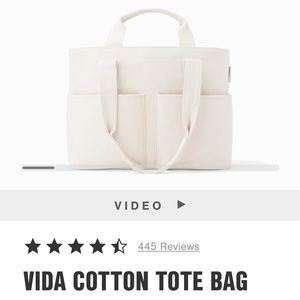 Dagne Dover small vida cotton tote bag